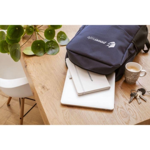 Finley GRS RPET Laptop Backpack inkl. 1-farvet logotryk