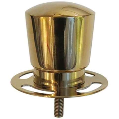 Afspærringsstolpe, Crowd Barrier, 2 standere, Guld