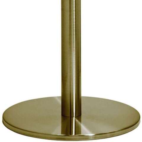 Afspærringsstolpe, Crowd Barrier, 2 standere, Guld