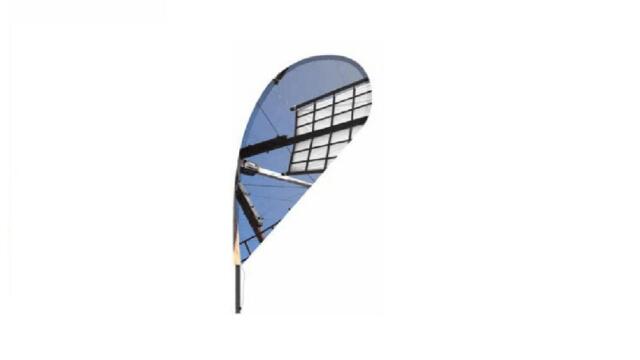 Beach flag dråbeform XL