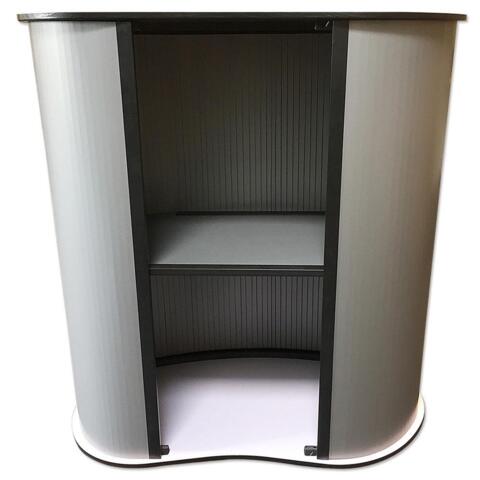 Messedisk buet oval 181x90x93 cm