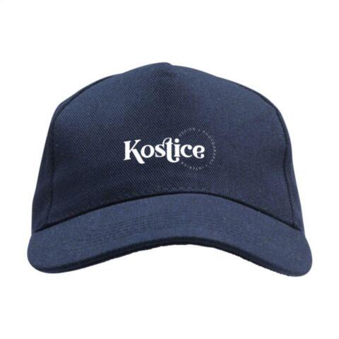 Hamar Cap Recycled Cotton cap inkl. fuldfarvet logotryk foran