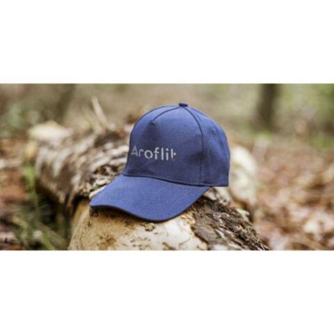 Hamar Cap Recycled Cotton cap inkl. fuldfarvet logotryk foran