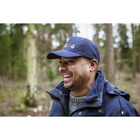 Hamar Cap Recycled Cotton cap inkl. fuldfarvet logotryk foran