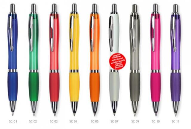 Plastpen med logotryk