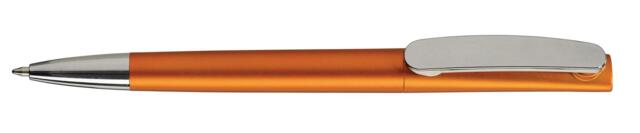 Leo Lux med logotryk i 1-farve - billig kuglepen med logo