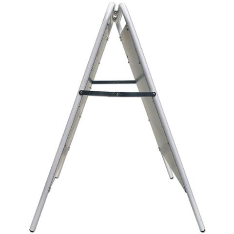 Gadeskilt, hvid, plakat A0