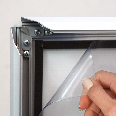 Frontplade PET Uden Magnet Oversize, A1 - 59,4 x 84,1 cm