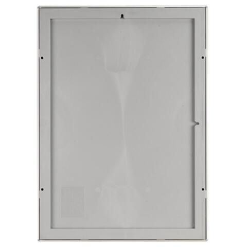 Klikramme, Opti, 25 mm aluminiumprofil, sølv, A2 - 42 x 59,4 cm