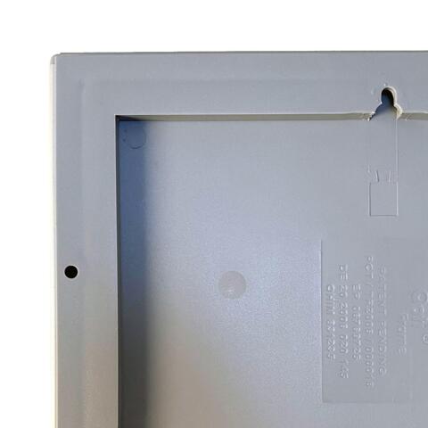 Klikramme, Opti, 25 mm aluminiumprofil, sølv, A2 - 42 x 59,4 cm