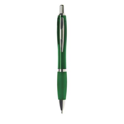 Billig plastpen med logotryk,