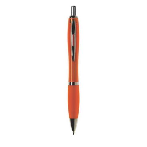Billig plastpen med logotryk,