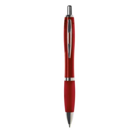Billig plastpen med logotryk,