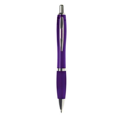 Billig plastpen med logotryk,