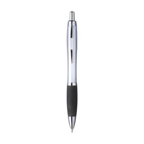 Billig plastpen med logotryk,