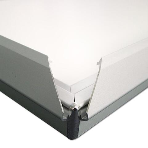 LED Ramme, Slim Light LUX, Enkeltsidet, A2 - 42 x 59,4 cm