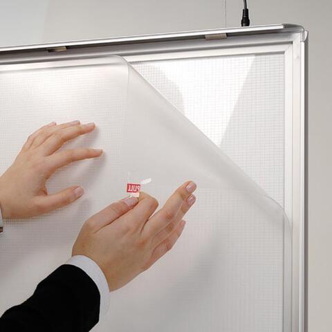 LED Ramme, dobbeltsidet, horisontal, A2 - 42 x 59,4 cm