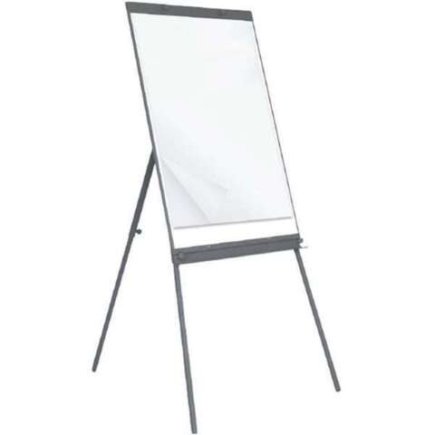 Flipover tavle, Flipover Tripod, magnetisk whiteboard tavle, 65 x 100 cm, Grå