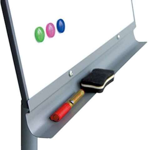 Flipover tavle, Flipover Tripod, magnetisk whiteboard tavle, 65 x 100 cm, Grå