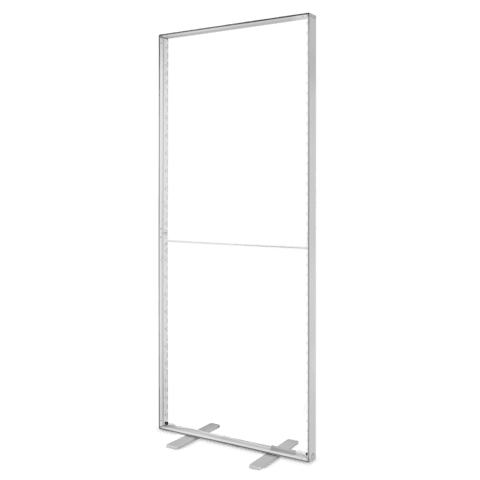 Lysramme LED, 2-sidet, 100x200 cm, profil 6.5 cm