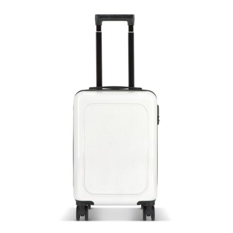 Trolley kabinekuffert 18", hvid med logo