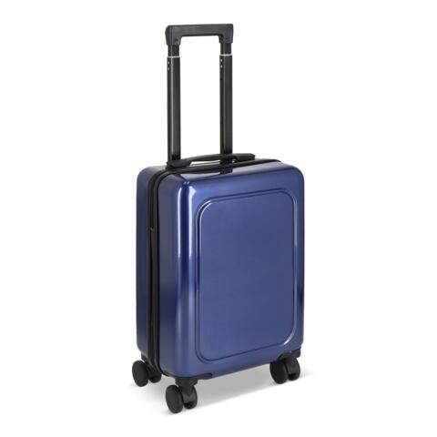 Trolley kabinekuffert 18", mørkeblå med logo