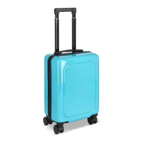 Trolley kabinekuffert 18", lysblå med logo