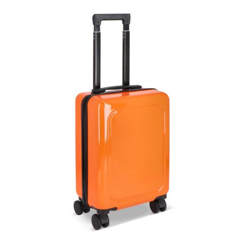 Trolley kabinekuffert 18", orange med logo