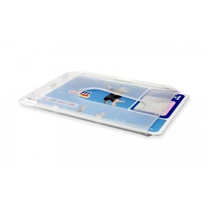 Smart ID-kort holder str.861x54 mm med fingerindgreb fra siden for let udskub af adgangskort. Med lille tap, så kortet ikke kan tabes.