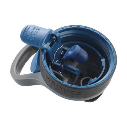 Brugervenlig vandflaske af klar BPA-fri Tritan med AUTOSEAL®-teknologi: tryk på knappen og tag en slurk. Drikkeåbningen lukker automatisk. Unik lukkemekanisme, karabinhage og trykt logo. Tåler maskinopvask. Instruktioner medfølger. Kapacitet 720 ml.