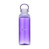 Elegant lilla vandflaske i klar Eastman Tritan™ af høj kvalitet, BPA-fri, miljøbevidst, bæredygtig og genanvendelig. Den store åbning gør det let at rengøre flasken. Med skruelåg i PP med lille, låsbar drikkeåbning. Med praktisk bærestrop. Lækfri. Vandflasken har en kapacitet på 600 ml og er med trykt logo