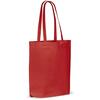 Rød mulepose med logo & lange hanke - OEKO-TEX