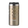 Termokrus af genbrugsmetal 280 ml., sort, beige