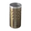 Termokrus af genbrugsmetal 280 ml., sort, beige