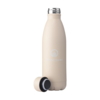 Beige Topflaske termoflaske 500 ml med lasergravering