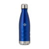 Termo vandflaske, metal, blå