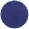 Mintpastil rund æske med eget logotryk, blå