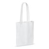 Mulepose  med eget logo i OEKO-TEX materiale 140 gr/m2 - hvid