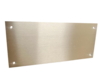 Messingplade med tryk 225x100x1 mm