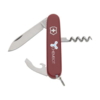 Rød Victorinox Walther med 1-farvet logo