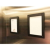 CROWN Klikramme med 33mm aluminium fladprofil, sort - 70x100 cm