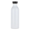 Vandflaske metal, 500 ml - hvid