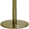 Afspærringsstolpe, Crowd Barrier, 2 standere, Guld