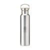 Nordvik RCS genbrugsmetal - 750 ml. vandflaske - dobbeltvægget - inkl. lasergraveret logo på låget