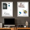 Infoboks for 4 x A4 - billig