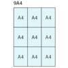 Infoboks for 9 x A4 - billig