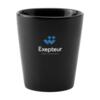 Venezia sort krus 190 ml. med lasergraveret logo