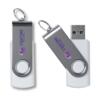 USB-stik 32 GB med lasergravert logo, hvid