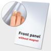 Frontplade PET Uden Magnet Oversize, A1 - 59,4 x 84,1 cm