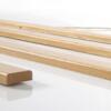 Plakatliste, Wood Poster Hanger, lys bøg, magnetisk, 50 cm